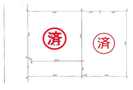 ご購入ありがとうございました。福岡県京都郡苅田町新津4丁目（建築条件なし）【1号地・2号地】